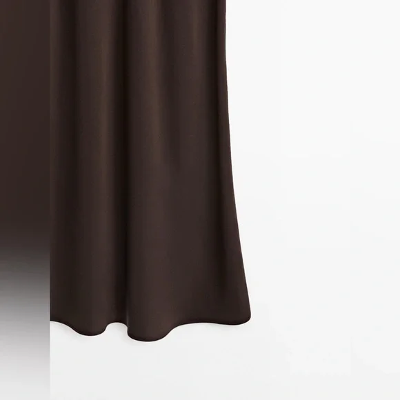 MASSIMO DUTTI ~ FLOWY LACE MIDI DRESS - Picture 6 of 11